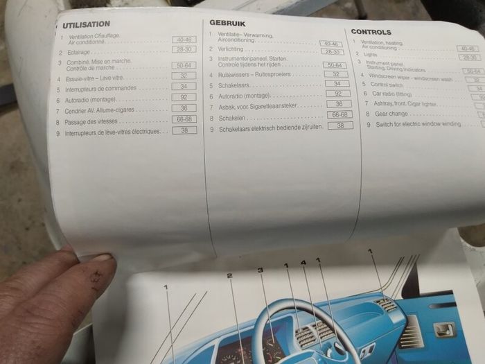 Peugeot 205 Handbook