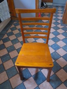 chair - retro hall/kitchen/cottage hardwood
