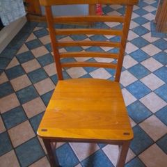 chair - retro hall/kitchen/cottage hardwood