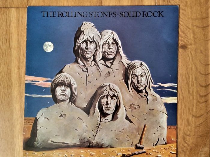 1st.Press.The Rolling Stones''Solid Rock''Lp.DECCA.Ecxellend cond.