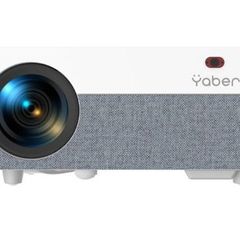 Yaber Pro Y9 Native 1080p Projector with Case and Tripod Screen