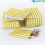 200 x Striped Paper Candy Bags - Assorted Colours  job lot 200 for 6 euro Image 9