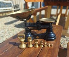Vintage Librasco Cast-iron Scales