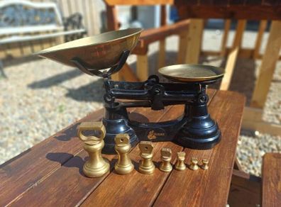 Vintage Librasco Cast-iron Scales