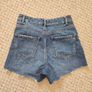 Cut-off denim jean shorts size 8 Image 2