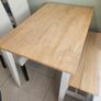 Table, chairs & bench Image 3