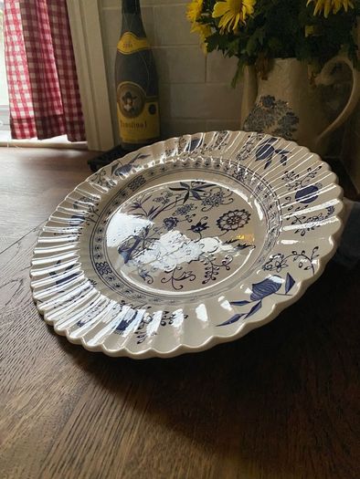 J & G Meakin Blue Nordic England Ironstone Platter