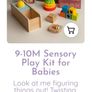Montessori sensory play box 9-10 months similar to lovevery toys Image 3