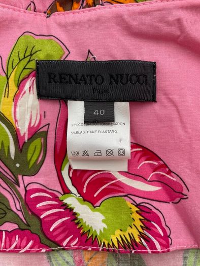 Renato Nucci Paris - Vintage Designer Pink Floral Jacket - Size 40