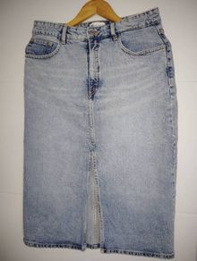 Zara womens jeans skirt.size L