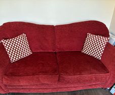 Beautiful 3 seater fabric sofa for sale