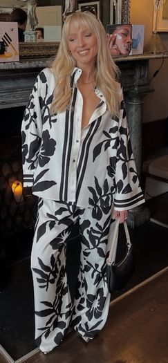 monochrome co ord