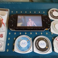 Sony Psp With Cosmetic Damage But Working Fine Inc Cfw 660 Pro B And 16gb Memory