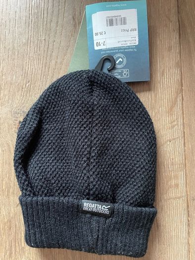 kids beanie hat with torch light Regatta 7-10y New