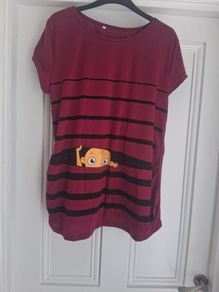 New Peek-a-boo Baby Maternity Top