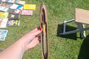 Vintage weaving shuttle possible to post