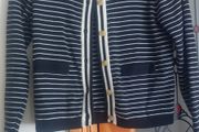 ladies cardigan striped