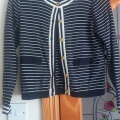 ladies cardigan striped