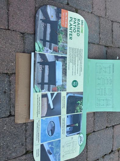 Raised Patio Planter