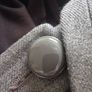 Grey French Connection military style coat Image 3