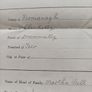 Fermanagh 1851 Census Form for Bell family, Teer Image 2