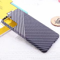For Apple iPhone 13 Pro Ultra Slim Carbon Fiber Hard Case Black & White