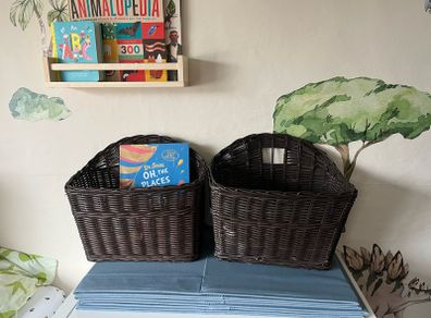 2x hanging baskets