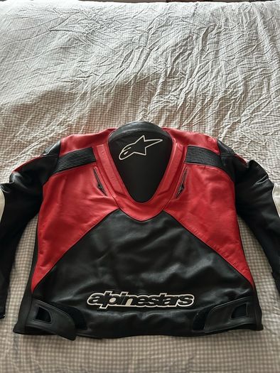 Alpinestars leather motorbike jacket
