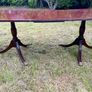 Mahogany extendable dining table Image 5