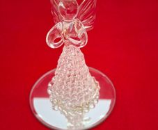 Vintage Glass Angel