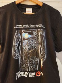 Friday The 13th T Shirt Horror Vintage Gildan RARE