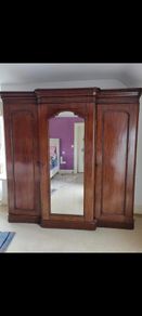 Antique Victorian wardrobe