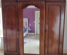 Antique Victorian wardrobe