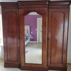 Antique Victorian wardrobe