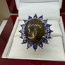 Sapphire & Tanzanite Ring Image 4