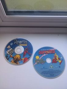 Kids DVDs - ROBOTS & The Original Adventures of SUPERTED