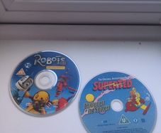 Kids DVDs - ROBOTS & The Original Adventures of SUPERTED