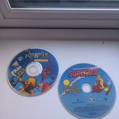 Kids DVDs - ROBOTS & The Original Adventures of SUPERTED