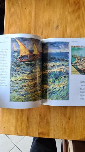 Monet And Van Gogh. Beautiful Illustrated Books.
