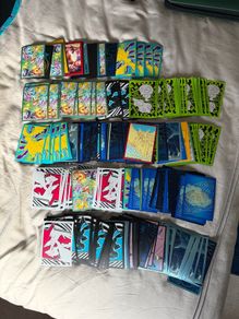 Approx 1000 Card sleeves Pokemon
