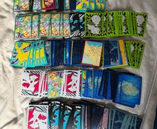 Approx 1000 Card sleeves Pokemon