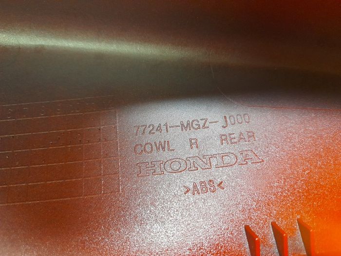 Honda CB500F CB500 13-15 Right  Rear panel