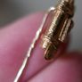 Vintage 9Ct Gold Golf Bag/Golf Clubs Charm/Pendant - 9ct/325 Gold - Moving Charm. 2,4g Image 3