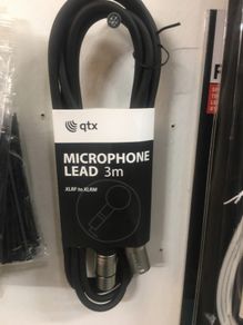 Standard Microphone Lead 3 Meter