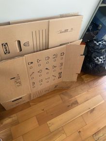 Free IKEA boxes