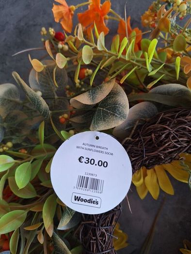 Woodies autumn wreath