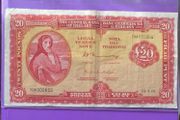 Irish twenty pound note