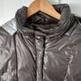 Frieda & Freddies New York Brown Puffer Coat. Image 7