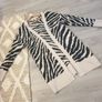 Animal Print Cardigan Size Small Image 4