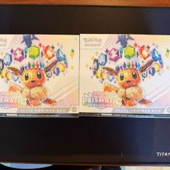Pokemon - TCG Scarlet & Violet Prismatic Evolutions Elite Trainer Boxes (x2) Sealed (Read Ad)